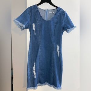 Denim dress